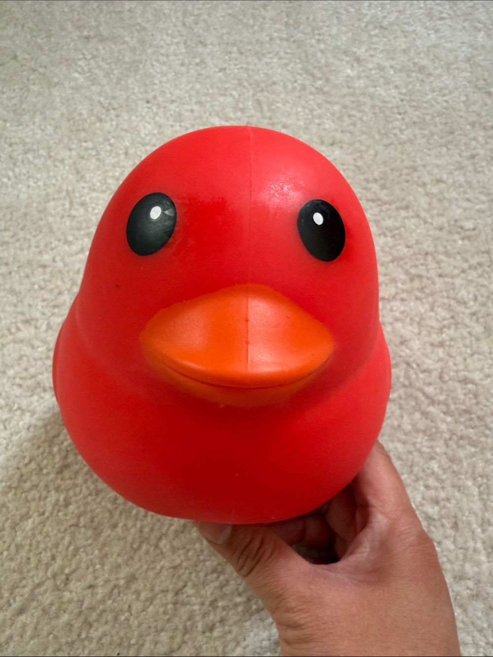 Sunny Days Red Squishy Duck